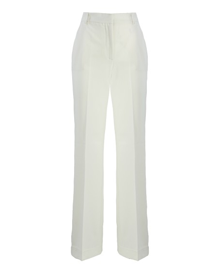 Shop ANTONELLI  Pantalone: Antonelli pantalone "Pudding".
Vita alta.
Chiusura con gancino e zip.
Tasche laterali.
Vestibilità regolare.
Composizione: 53% Poliestere 43% Lana vergine 4% Elastan.
Fabbricato in Italia.. PUDDING H8876K 864C-112